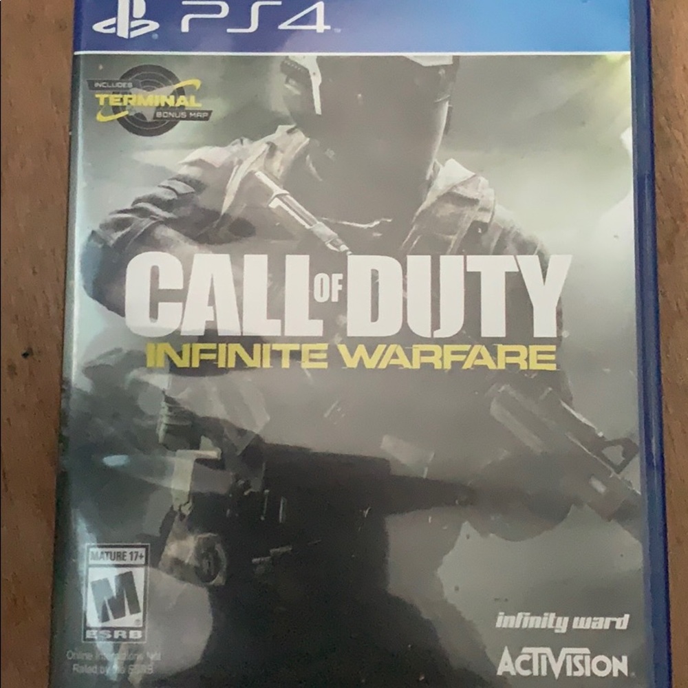 PS4 call of duty game. Used once.